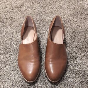Madewell Brown Leather Flats